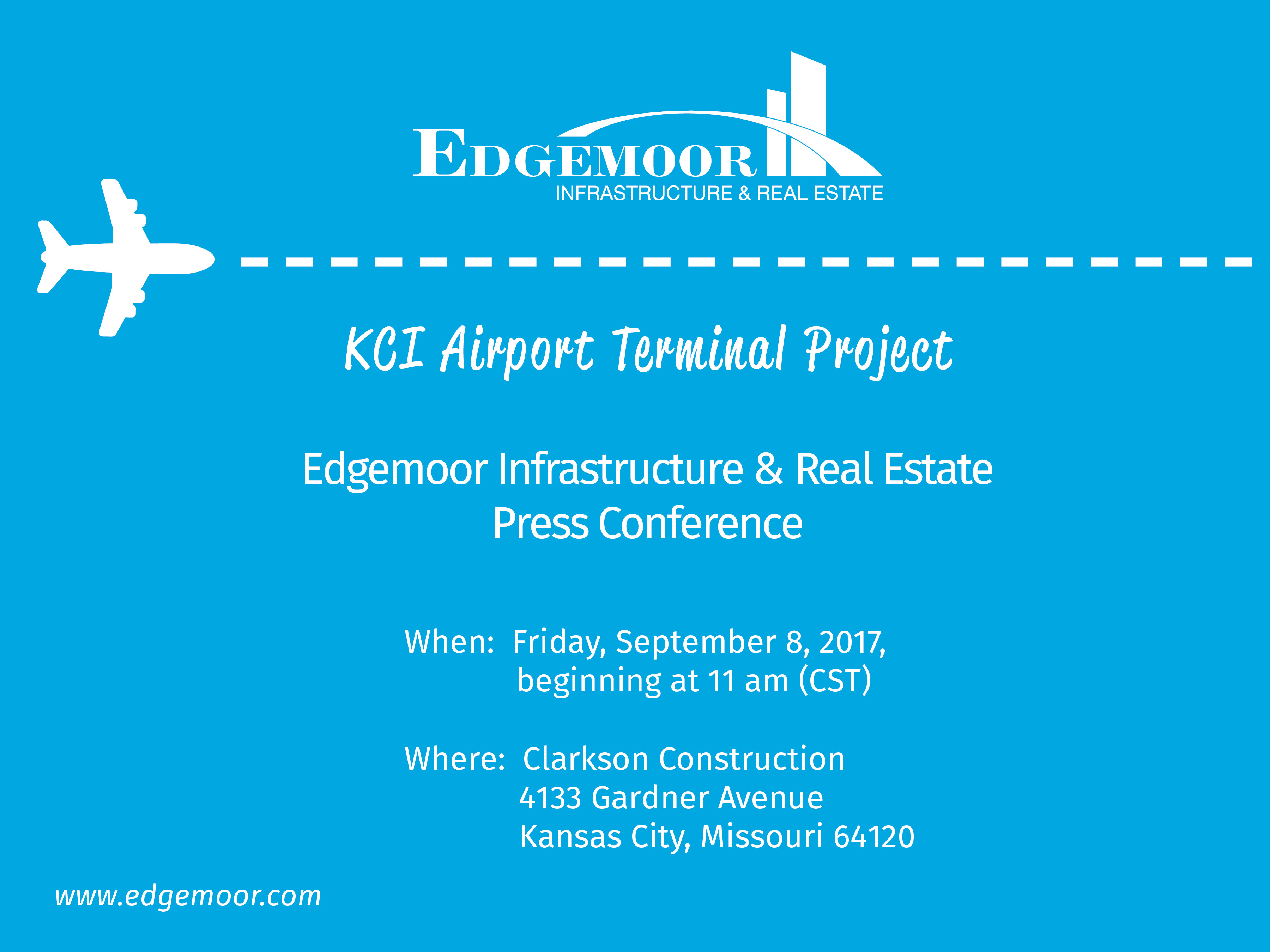 Edgemoor to hold KCI Terminal Project Press Conference